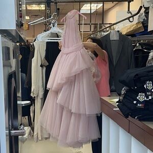 Light Pink tulle gown